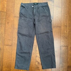 RSQ Men's Charcoal Cargo Pants